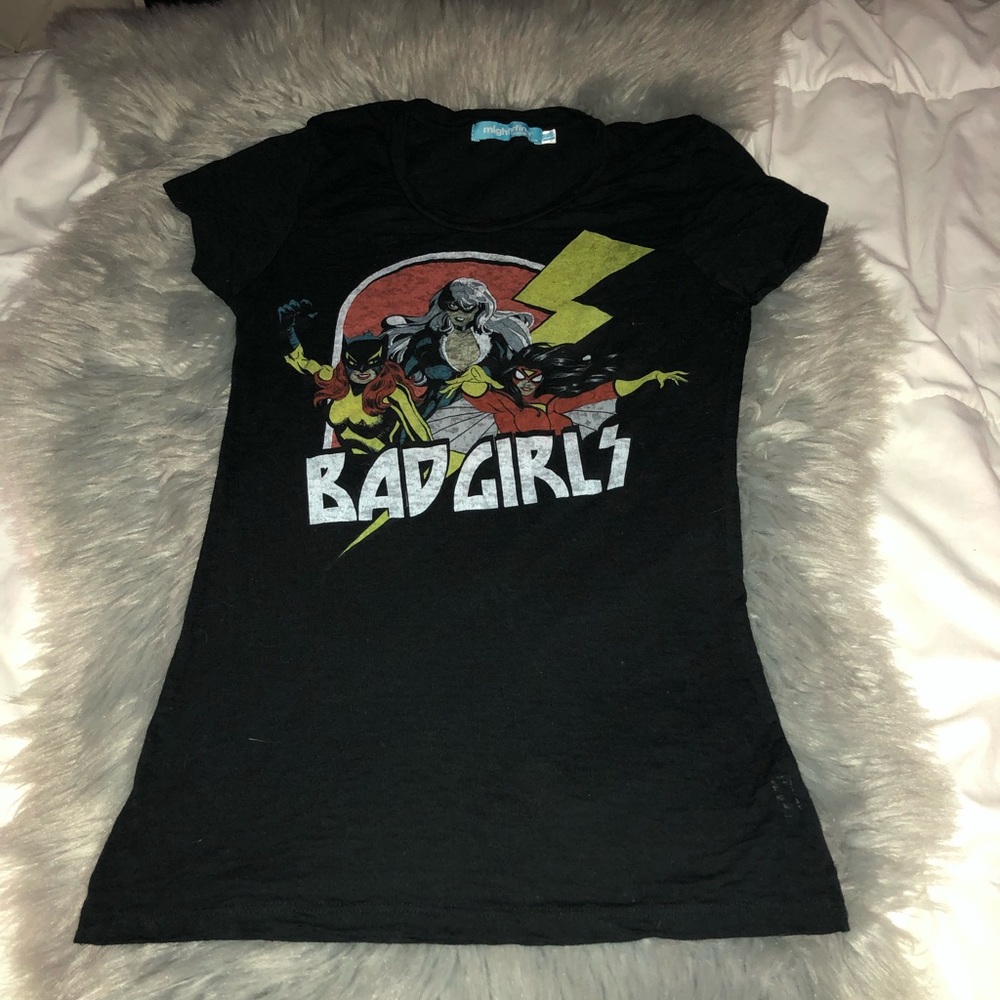 Bad girls t-shirt Marvel villians medium